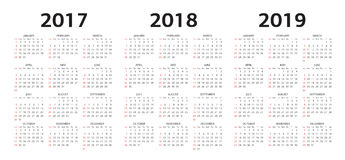 vector-i-modelli-del-calendario-75307359