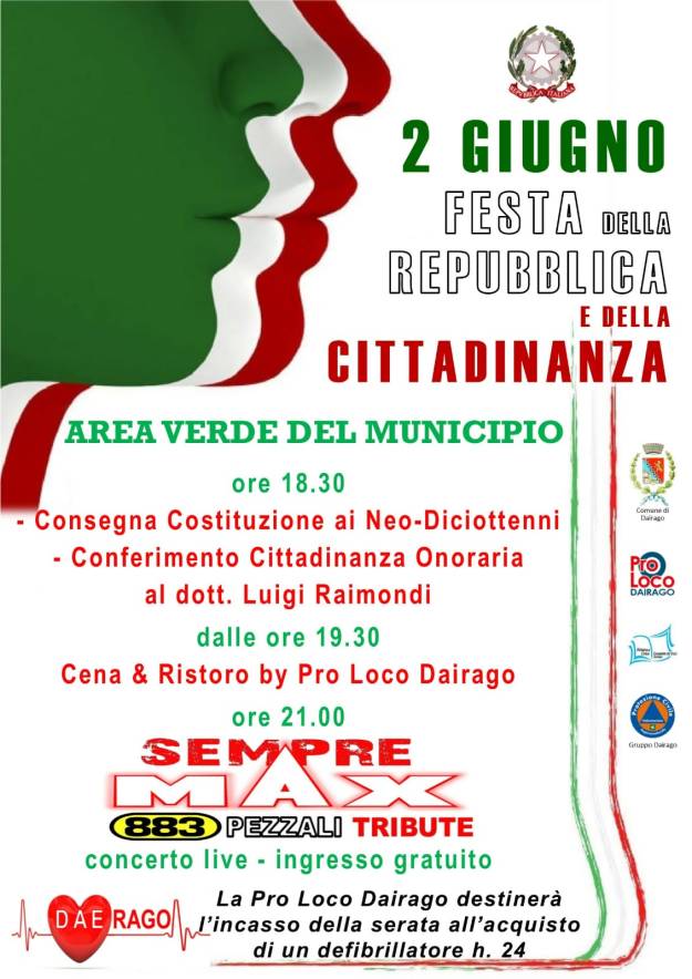 MANIFESTO DEL COMUNE 2 GIUGNO 2018