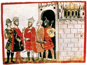 Federico-II-tratta-la-resa-di-Gerusalemme-300x225